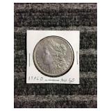 LB Morgan Dollar 1886 O Silver