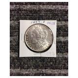 LB Morgan Dollar 1897 P Silver