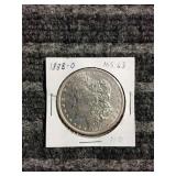 LB Morgan Dollar 1888 O Silver