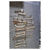 T2 20pc+ end wrenches assorted Metric & SAE