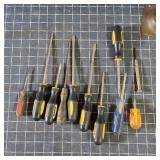 T2 10pc screwdrivers Stanley & others