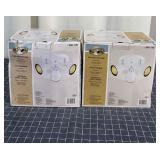 M3 2 pcs hampton bay ceiling fixture 17-75 in w 8.