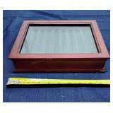 C3 Wood / glass Display 8 X 10 X 2