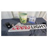L5 4 Coors Light neon Heavy Shot Shot Cup Coors li