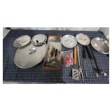 G2 18 pcs pot lids BBQ tools