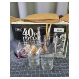 R3 40pc Libby Glass Short Glasses