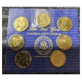 LB 7 pcs presidental readers digest brinze