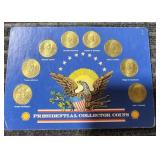 LB 8 pcs presidetial commemorative coins bronze