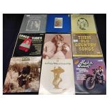 T1 9Pc Records Country Classic Stars of country is