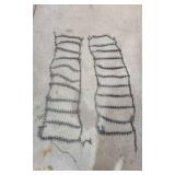 YD 2 pcs metal tire chains 12x48
