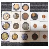 LB 17 pcs madelans veriety tokens
