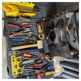 T5 mitre saw, husky tool bag electrical tester, le
