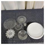 N3 Glasswear Plates,candle holder