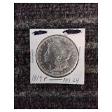 LB Morgan dollar 1879 P Silver
