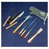 G3 9Pc MSU oven mitt Grill tools