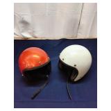 P2 2Pc Vintage Motorcycle helmets DOT