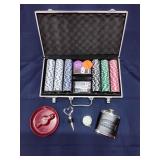 P2 5Pc Flask Poker chips Ash tray