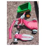 YD 3Pc Scooter trike Wagon