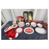 M5 20+ Ceramic Bowls plates,plas Coca Cola Plates/