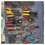 T2 snap ring pliers, snipps, pvc cutter, pop rivet