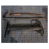 T4 3 pcs tire pump crow bars 30 inch  and 24 inch