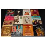 T1 12Pc Records Country pop Johnny carson