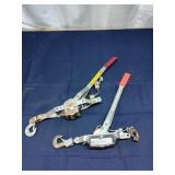 T2 2Pc hand winch Come-along