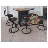 YD 6Pc Stools Bar