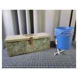 D7 2pc Tool Box Metal Long Hexbolts
