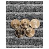 LB 5Pc Dollars Presidential Lincoln BU