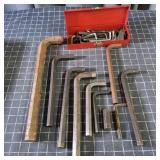 T2 30pc+ Allen wrenches large includes sm tool box