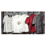 RACK 5 pcs deyisifushi chef jacket or coat size XL