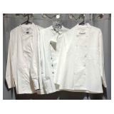 RACK 3 pcs happy chef chef jacket or coat size L