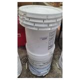 FAUSSETT RDS HOWELL 5 Gallon Buckets with lids