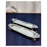 Nickel Plated Serving Trays