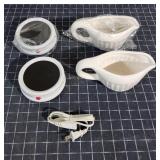 M3 4 pcs Cook Essentials gravy bowls w/Warmers