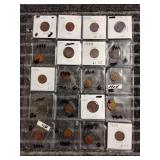 LB 20Pc pennies indian head 1890-1907