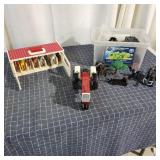 K2 3 Ultimate play set Toy Horse Barn,Plastic Tr