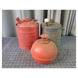 H2 3pc Metal Gas Cans Roadside Flare