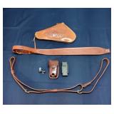 Q2 6Pc Sling Holster Peep sights Mag