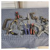 T4 18pcs Variety of Clamps assortment Variety of C