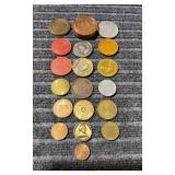 LB 20 pcs madelans deferent kinds mixed metal