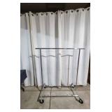 RACK 2 pcs metal cloths racks 22x51x57