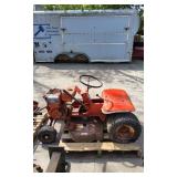 YD wheel horse lawn mower gas