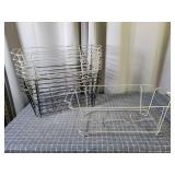 P2 10pc Wire Chafing Pan Bases/Stands with handles