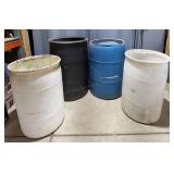 YD 4 pcs plastic barrels 24x36-21x34-19x29