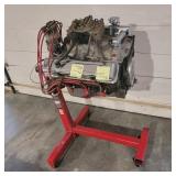 V8 ENGINE ON STAND