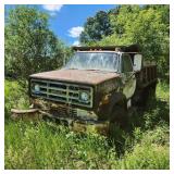 1973 GMC 6500 Single-Axle Dump Truck " 1973 GMC