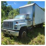 1990 GMC TopKick 1926 Box Truck with 24f 1990 GMC