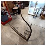 Antique Scythe with Grain Cradle Vintage scythe co